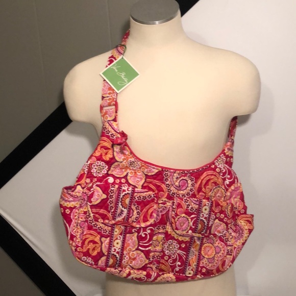 Vera Bradley Handbags - New Vera bradley Cargo Sling Raspberry Fizz purse